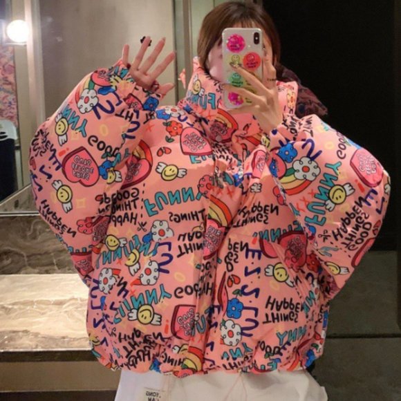 New winter cotton-padded clothes and bread - Picture 3 of 3